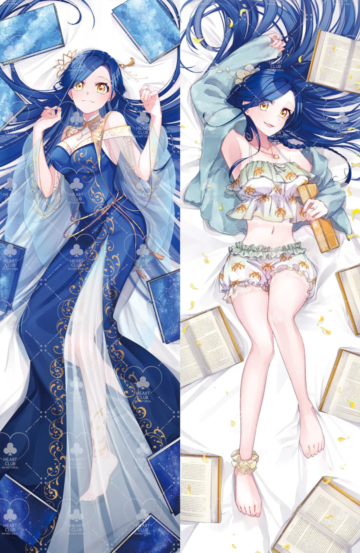 Bookworm-chan Dakimakura Anime Body Pillow Cover ( Original ) by Heart Club - Heart Club