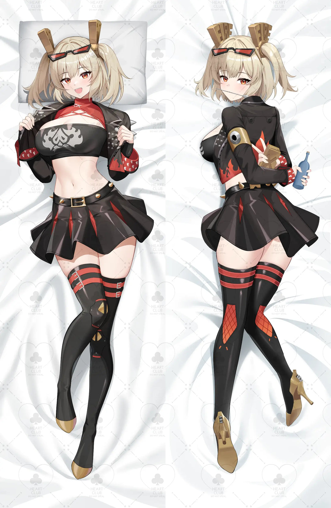 Burnice Dakimakura Anime Body Pillow Cover ( Zenless Zone Zero ) by るねこ - Heart Club