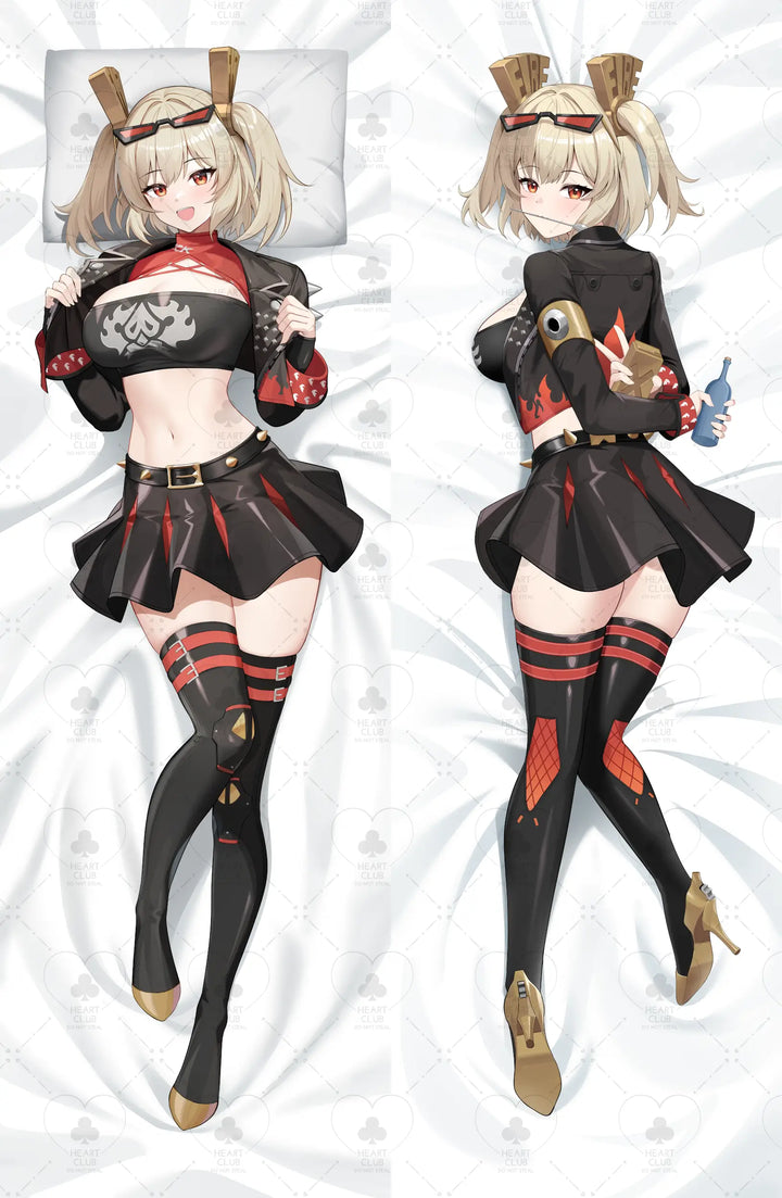 Burnice Dakimakura Anime Body Pillow Cover ( Zenless Zone Zero ) by るねこ - Heart Club