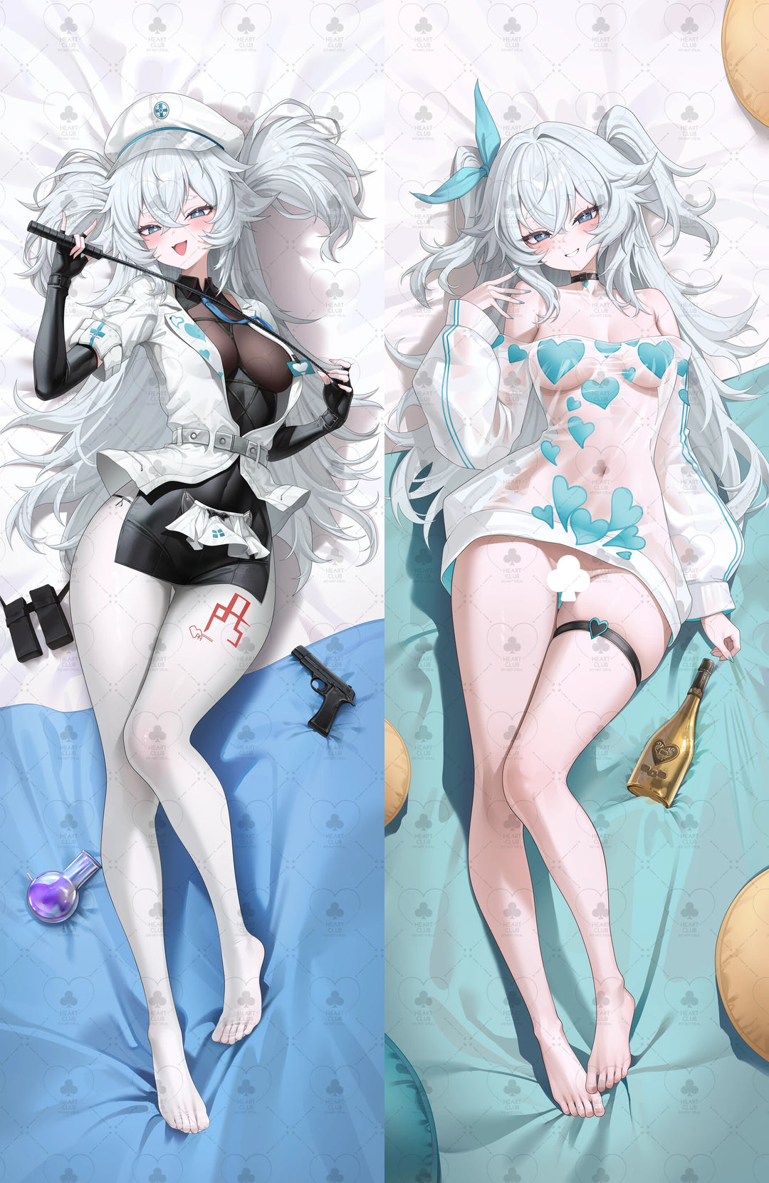 Florence Dakimakura Anime Body Pillow Cover (R18) ( Girls Frontline ) by ABP_ART - Heart Club