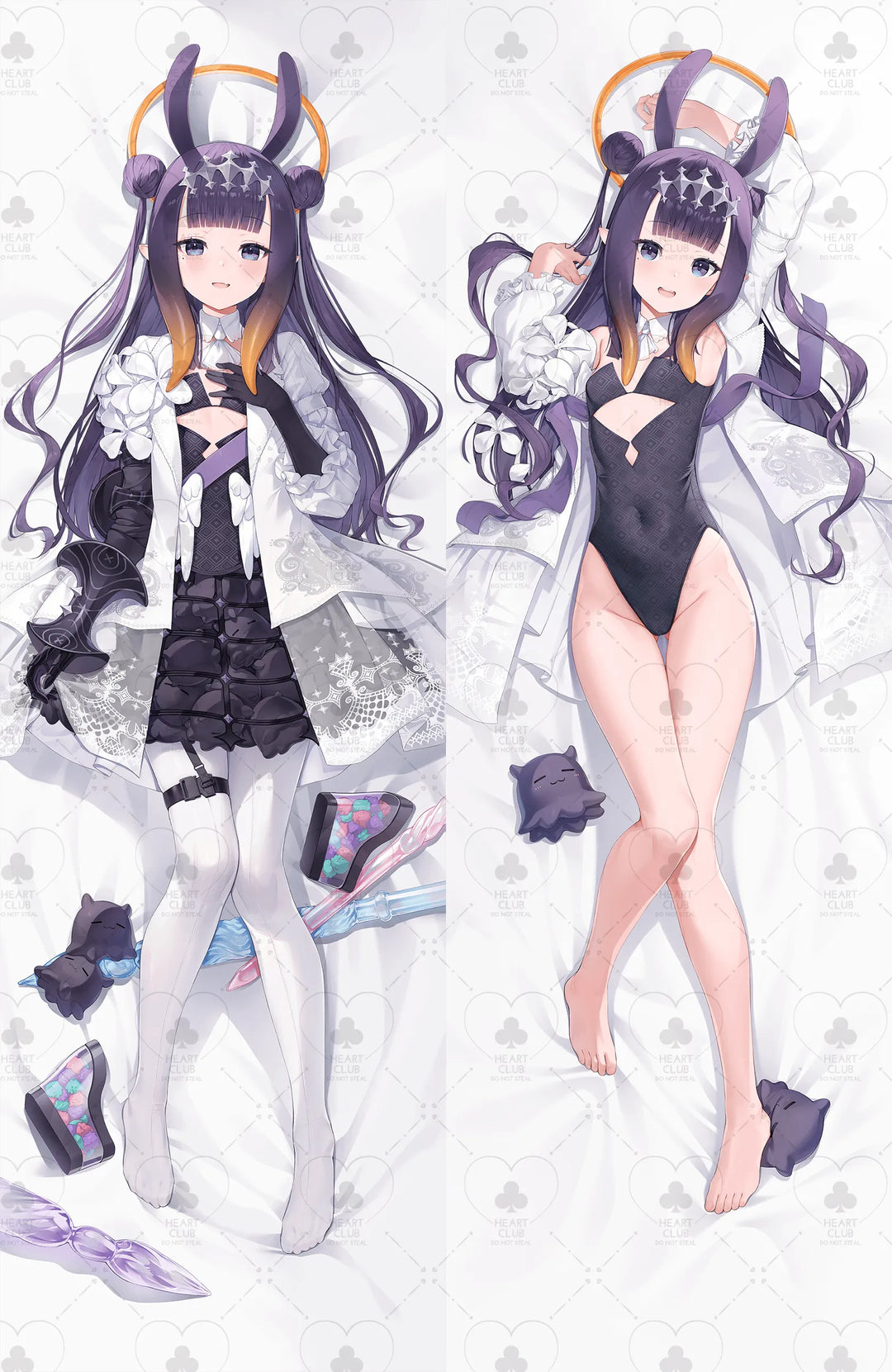 Ina [Hero] Dakimakura Anime Body Pillow Cover ( Hololive ) by acco - Heart Club