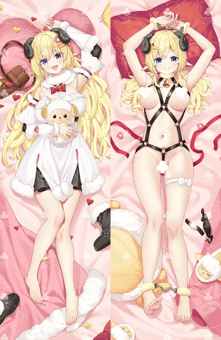 Watame Dakimakura Anime Body Pillow Cover (R18) ( Hololive ) by Neps - Heart Club