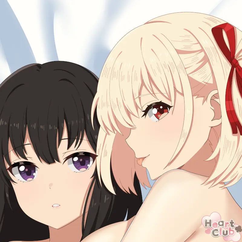 Chisato & Takina Dakimakura Anime Body Pillow Cover (R18) ( Lycoris Recoil ) by onetwomoon - Heart Club
