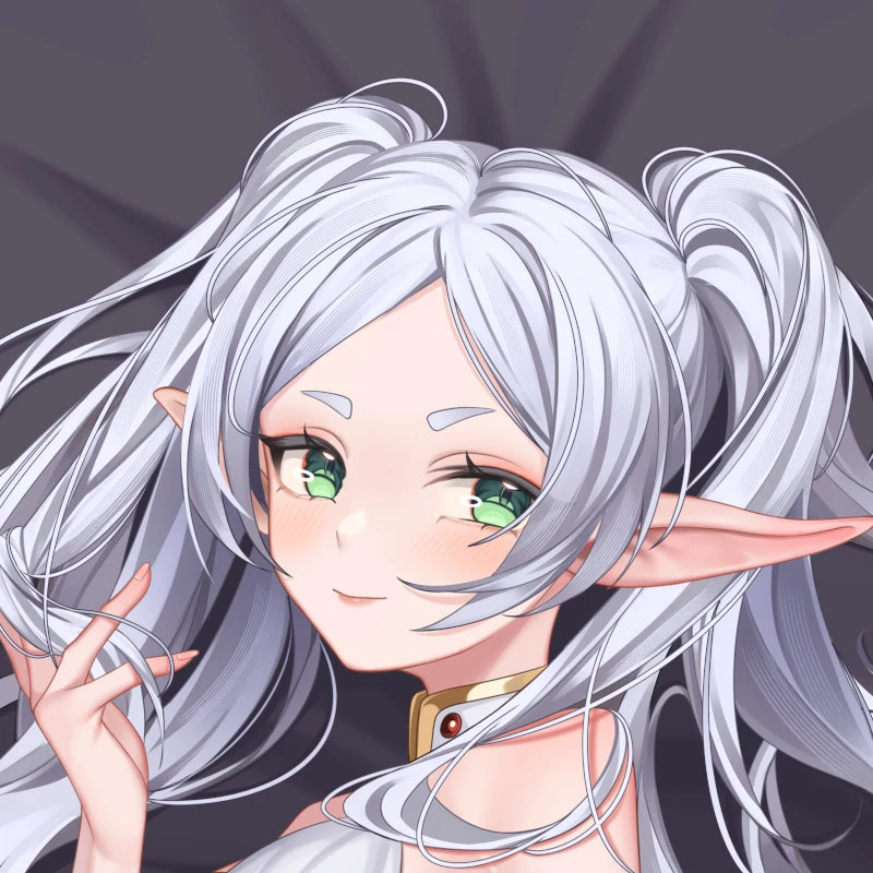 Frieren Dakimakura Anime Body Pillow Cover ( Frieren: Beyond Journey's End ) by miraymoon - Heart Club