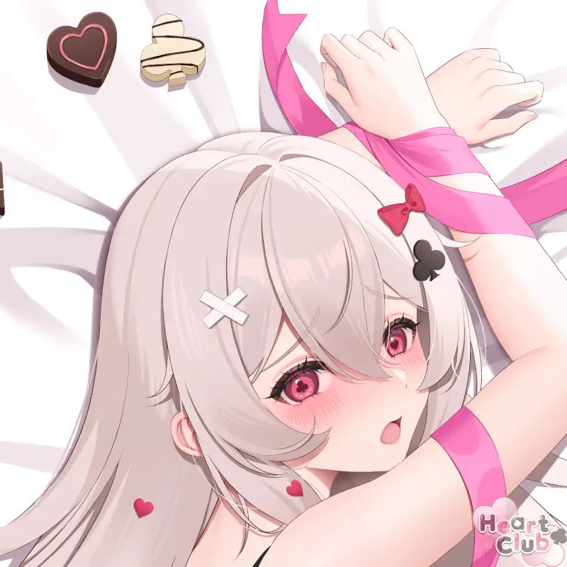 Mascot Dakimakura Anime Body Pillow Cover ( Original ) by O2- - Heart Club