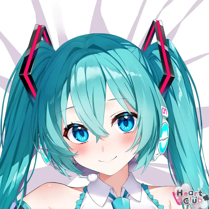 Miku [Heart Hands] Dakimakura Anime Body Pillow Cover ( Vocaloid ) by kuka - Heart Club