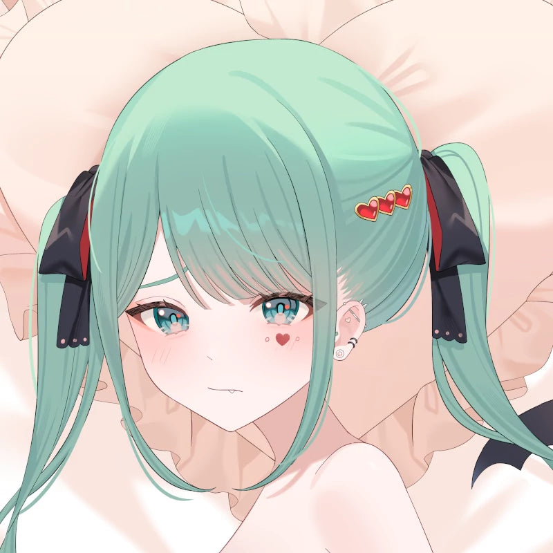 Miku [Vampire] Dakimakura Anime Body Pillow Cover ( Vocaloid ) by yxoria - Heart Club