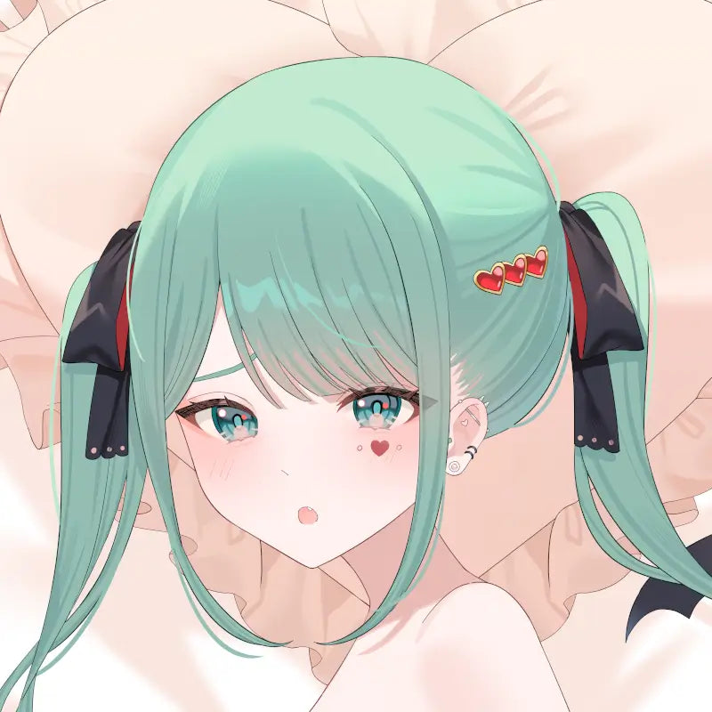 Miku [Vampire] Dakimakura Anime Body Pillow Cover (R18) ( Vocaloid ) by yxoria - Heart Club