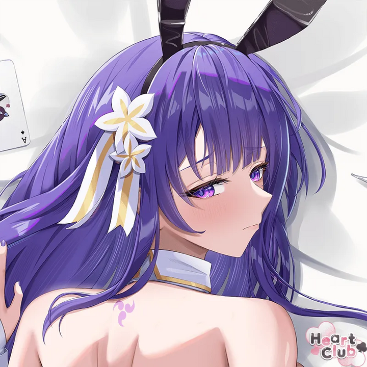 Raiden Dakimakura Anime Body Pillow Cover (R18) ( Genshin Impact ) by DokiMaru - Heart Club