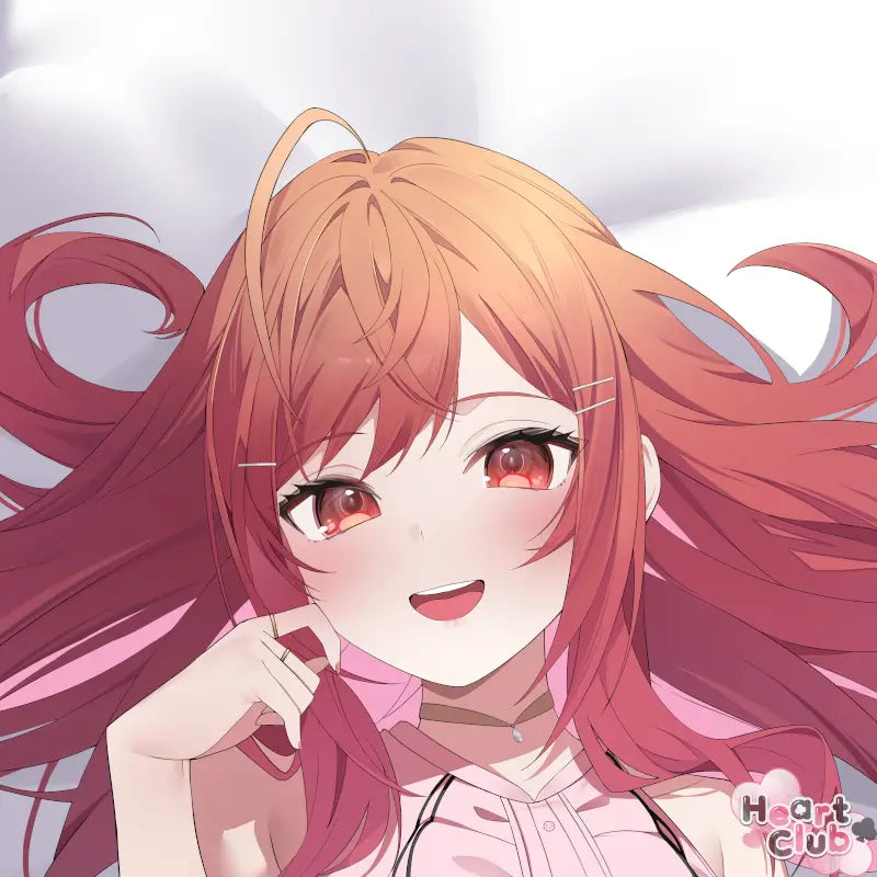 Ririka Dakimakura Anime Body Pillow Cover ( Hololive ) by yuuk1 - Heart Club