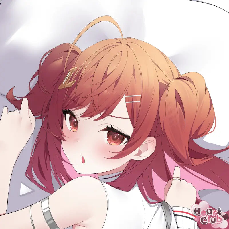 Ririka Dakimakura Anime Body Pillow Cover ( Hololive ) by yuuk1 - Heart Club